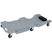 OPT-40130G Лежак ремонтный, подкатной, пластиковый, серый OPT-40130G