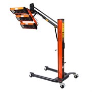 WDK-3C Трехкассетная мобильная ИК сушка на пантографической стойке WDK-3C
