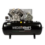 WDK-92712 Компрессор поршневой с ременным приводом:1300 л/мин, 7.5 КВт, 380 В, ресивер 270 л WDK-92712