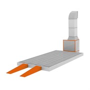 WDK-611 Пост подготовки на металлическом основании WDK-611
