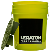 050295 Ведро для мойки автомобилей с сепаратором LERATON PROFESSIONAL (оливка) 20 л