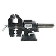 WDK-BV125D Профессиональные слесарные тиски 125 мм, регулировка в двух плоскостях 360 градусов WDK-BV125D