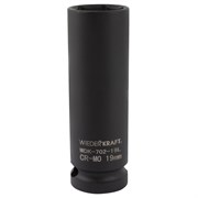 WDK-702-19L Головка торцевая ударная глубокая тонкостенная 1/2