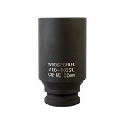 WDK-710-4032L Головка торцевая ударная глубокая 1/2
