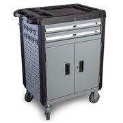WDK-703 Тележка инструментальная, 2 ящика и отсек с полкой WDK-703