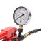 HRH-PM011002 Гидравлический ручной насос, однополостной, с манометром, 700 бар, 0,7 л - фото 49982
