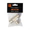 WDK-43PFB Фитинг T - образный, резъба 1/2" PT, F-F-F (внутренний), латунь WDK-43PFB