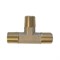 WDK-23PMB Фитинг T - образный, резъба 1/4" PT, M-M-M (внешний), латунь WDK-23PMB