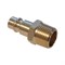 WDK-30PMB Штуцер быстроразъемного соединения с наружной резьбой 3/8" BSPT, латунь WDK-30PMB