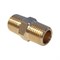 WDK-214MB Адаптер, резьба 1/4"-1/4" PT, M-M (внешняя), латунь WDK-214MB