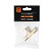 WDK-23PFB Фитинг T - образный, резъба 1/4" PT, F-F-F (внутренний), латунь WDK-23PFB