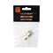 WDK-238FB Адаптер, резьба 3/8"-3/8" PT, F-F (внутренний), латунь WDK-238FB