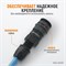WDK-830SP Композитное пневматическое быстроразъёмное соединение с креплением шланга, диаметр 6,5/10 WDK-830SP