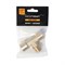 WDK-40FMF Фитинг T - образный, резъба 1/2" PT, F-M-F (внутренний/внешний/внутренний), латунь WDK-40FMF