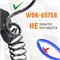 WDK-65758 Шланг пневматический спиральный с БРС, 6.5х10 мм, 8 м WDK-65758