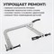 WDK-214331 Рассухариватель С-образный c двумя стаканами 35-200 мм WDK-214331