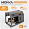 WDK-HPW7500S Профессиональный стационарный аппарат высокого давления 7,5KW, 380V, 250 bar, 15л/мин, 1450 об.мин. WDK-HPW7500S