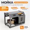 WDK-HPW4000S Профессиональный стационарный аппарат высокого давления 4KW, 380V, 200 bar, 15л/мин, 1450 об.мин. WDK-HPW4000S