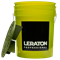 050295 Ведро для мойки автомобилей с сепаратором LERATON PROFESSIONAL (оливка) 20 л