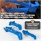 WDK-214404 Зажимы для шлангов с фиксатором изогнутые набор WDK-214404
