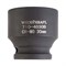 WDK-710-4030 Головка торцевая ударная 1/2", 6 граней, 30 мм WDK-710-4030
