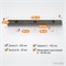 WDK-BJ250 Губки сменные для слесарных тисков 250 мм WDK-BJ250