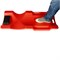 WDK-84068R Лежак ремонтный подкатной, пластиковый, красный WDK-84068R