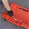 WDK-84068R Лежак ремонтный подкатной, пластиковый, красный WDK-84068R