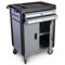 WDK-703 Тележка инструментальная, 2 ящика и отсек с полкой WDK-703