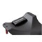 WDK-84068 Лежак ремонтный, подкатной, пластиковый, черный WDK-84068