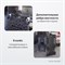 WDK-84068 Лежак ремонтный, подкатной, пластиковый, черный WDK-84068