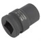 WDK-760-6022 Головка ударная 3/4", 6 граней, 22 мм WDK-760-6022