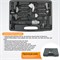 WDK-65081A Набор для рихтовки кузова автомобиля, 12 предметов WDK-65081A